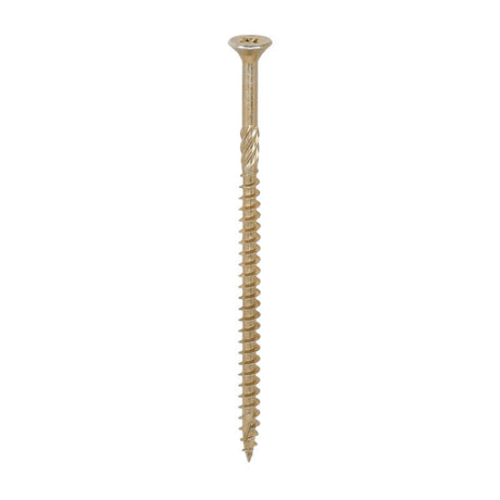 100 x TIMCO C2 Strong-Fix Multi-Purpose Premium Countersunk Gold Woodscrews - 5.0 x 100