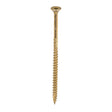 100 x TIMCO C2 Clamp-Fix Multi-Purpose Premium Countersunk Gold Woodscrews - 5.0 x 100