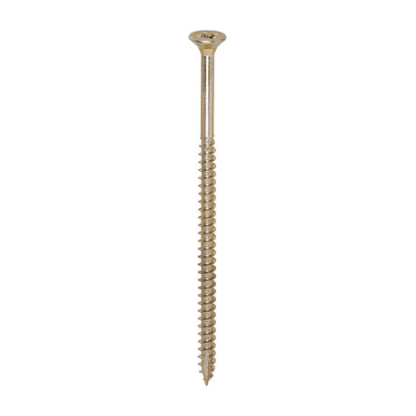 100 x TIMCO Classic Multi-Purpose Countersunk Gold Woodscrews - 5.0 x 100