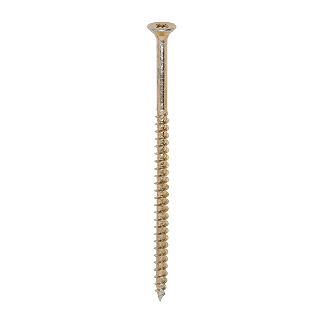 100 x TIMCO Solo Countersunk Gold Woodscrews - 5.0 x 100