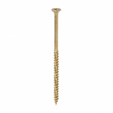 300 x TIMCO Velocity Premium Multi-Use Countersunk Gold Woodscrews - 5.0 x 100