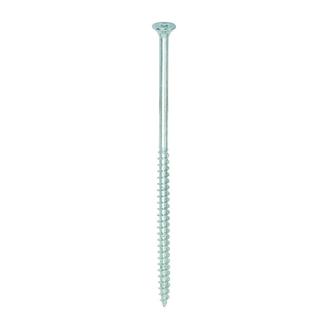 100 x TIMCO Solo Countersunk Silver Woodscrews - 5.0 x 120