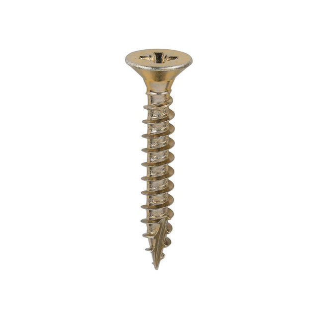 200 x TIMCO Classic Multi-Purpose Countersunk Gold Woodscrews - 6.0 x 40