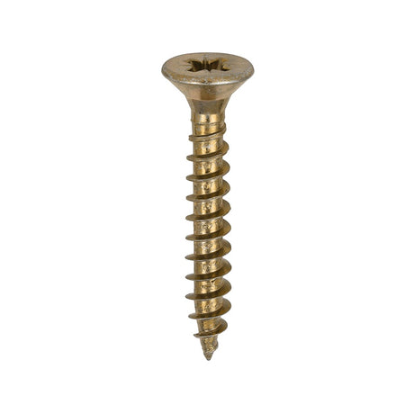 200 x TIMCO Solo Countersunk Gold Woodscrews - 6.0 x 40