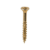 200 x TIMCO Velocity Premium Multi-Use Countersunk Gold Woodscrews - 6.0 x 50