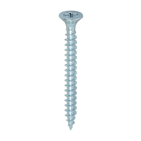 200 x TIMCO Solo Countersunk Silver Woodscrews - 6.0 x 60