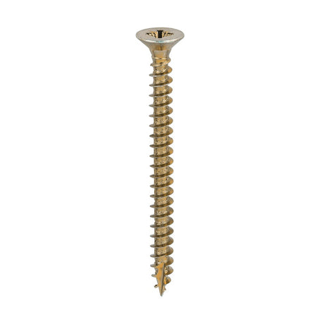 200 x TIMCO Classic Multi-Purpose Countersunk Gold Woodscrews - 6.0 x 70