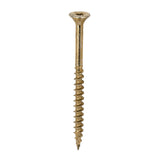 200 x TIMCO C2 Clamp-Fix Multi-Purpose Premium Countersunk Gold Woodscrews - 6.0 x 80