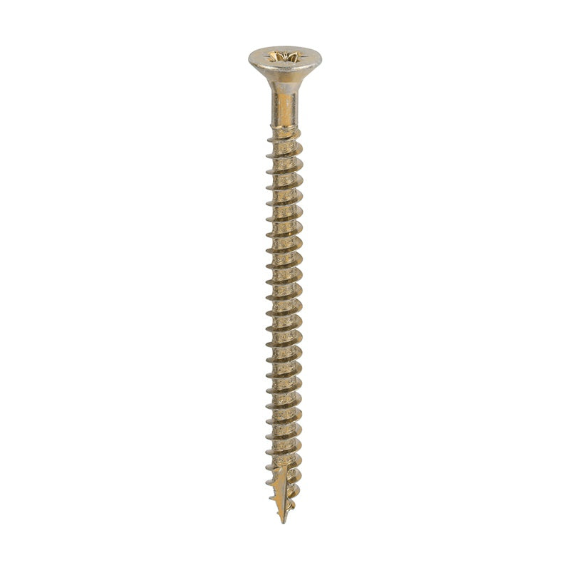 200 x TIMCO Classic Multi-Purpose Countersunk Gold Woodscrews - 6.0 x 80