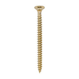 200 x TIMCO Solo Countersunk Gold Woodscrews - 6.0 x 80