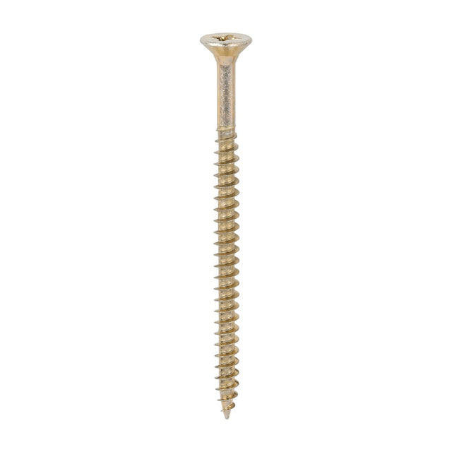 100 x TIMCO Solo Countersunk Gold Woodscrews - 6.0 x 90