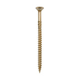 100 x TIMCO C2 Clamp-Fix Multi-Purpose Premium Countersunk Gold Woodscrews - 6.0 x 100