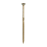 100 x TIMCO C2 Clamp-Fix Multi-Purpose Premium Countersunk Gold Woodscrews - 6.0 x 120