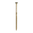 100 x TIMCO C2 Clamp-Fix Multi-Purpose Premium Countersunk Gold Woodscrews - 6.0 x 120