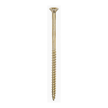 100 x TIMCO Solo Countersunk Gold Woodscrews - 6.0 x 120