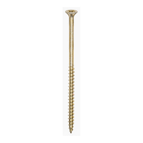 100 x TIMCO Solo Countersunk Gold Woodscrews - 6.0 x 120