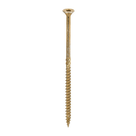 100 x TIMCO C2 Clamp-Fix Multi-Purpose Premium Countersunk Gold Woodscrews - 6.0 x 130