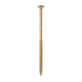 100 x TIMCO Solo Countersunk Gold Woodscrews - 6.0 x 130