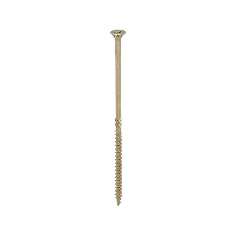 100 x TIMCO C2 Strong-Fix Multi-Purpose Premium Countersunk Gold Woodscrews - 6.0 x 150