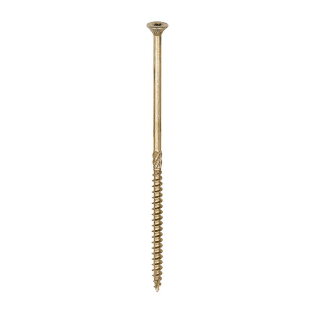 100 x TIMCO C2 Clamp-Fix Multi-Purpose Premium Countersunk Gold Woodscrews - 6.0 x 150