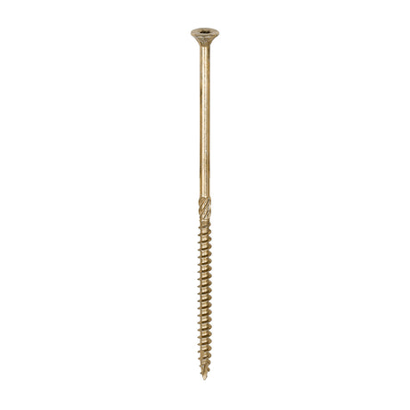100 x TIMCO C2 Clamp-Fix Multi-Purpose Premium Countersunk Gold Woodscrews - 6.0 x 150