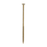 100 x TIMCO Classic Multi-Purpose Countersunk Gold Woodscrews - 6.0 x 150