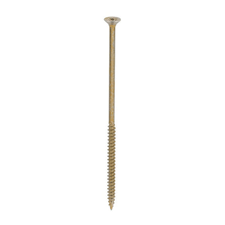 100 x TIMCO Classic Multi-Purpose Countersunk Gold Woodscrews - 6.0 x 150