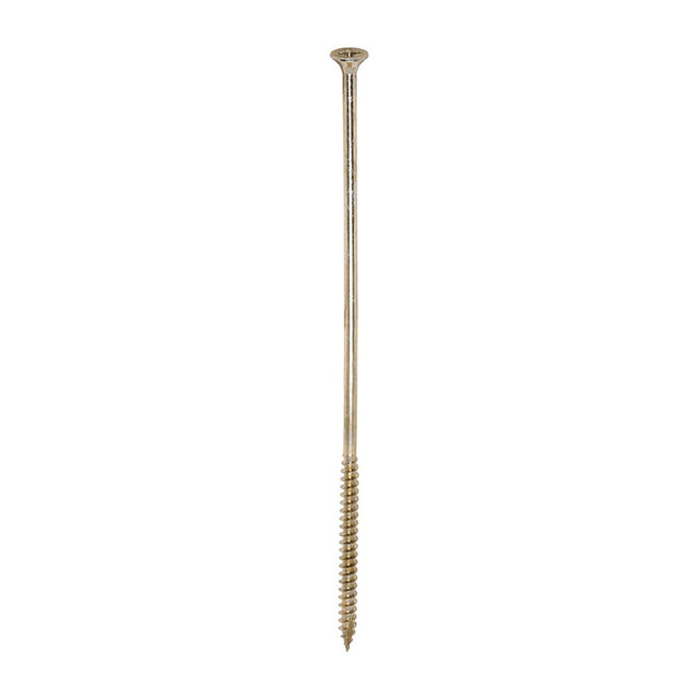 100 x TIMCO Classic Multi-Purpose Countersunk Gold Woodscrews - 6.0 x 200