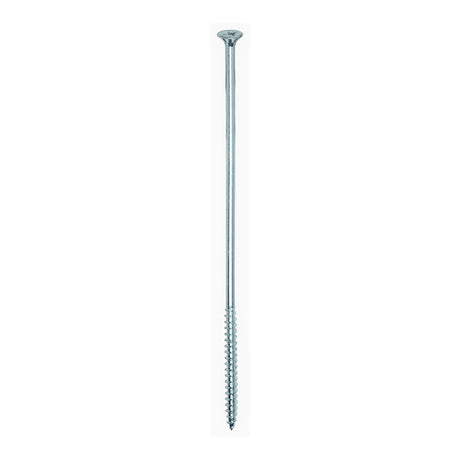 100 x TIMCO Solo Countersunk Silver Woodscrews - 6.0 x 200