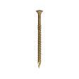 50 x TIMCO C2 Clamp-Fix Multi-Purpose Premium Countersunk Gold Woodscrews - 8.0 x 120