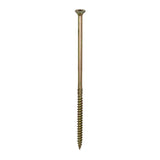 50 x TIMCO C2 Clamp-Fix Multi-Purpose Premium Countersunk Gold Woodscrews - 8.0 x 200