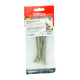 6 x TIMCO Wafer Head Exterior Green Timber Screws  - 6.7 x 95