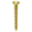 200 x TIMCO Solid Brass Round Head Woodscrews - 8 x 2