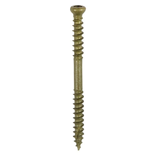 250 x TIMCO C2 Deck-Fix Premium Cylinder Head Green Decking Screws - 4.5 x 60