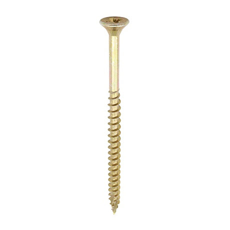 225 x TIMCO C2 Strong-Fix Multi-Purpose Premium Countersunk Gold Woodscrews - 6.0 x 100