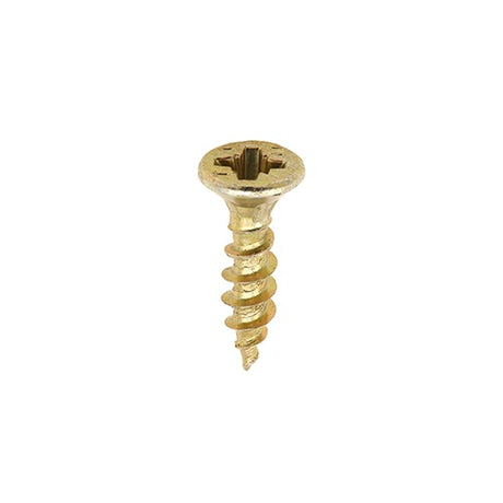 200 x TIMCO C2 Strong-Fix Multi-Purpose Premium Countersunk Gold Woodscrews - 3.5 x 12