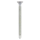 500 x TIMCO Cill Screws Bugle PH Self-Tapping Thread Self-Drilling Point Zinc - 4.2 x 50