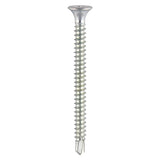 200 x TIMCO Cill Screws Bugle PH Self-Tapping Thread Self-Drilling Point Zinc - 4.2 x 65