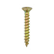 200 x TIMCO Classic Multi-Purpose Reduced Head Countersunk Gold Piano Hinge Woodscrews - 3.0 x 20