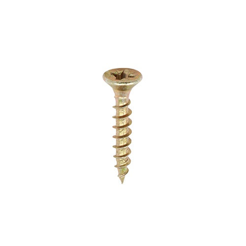 200 x TIMCO Classic Multi-Purpose Countersunk Gold Woodscrews - 3.0 x 20