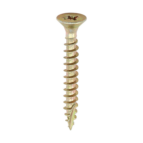 200 x TIMCO Classic Multi-Purpose Countersunk Gold Woodscrews - 4.5 x 25