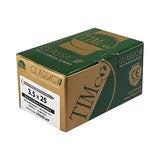 200 x TIMCO Classic Multi-Purpose Pan Head Gold Woodscrews - 3.5 x 25