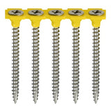 1000 x TIMCO Collated Classic Multi-Purpose Countersunk A2 Stainless Steel Woodcrews - 4.0 x 50