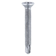 1000 x TIMCO Window Fabrication Screws Countersunk PH Metric Thread Self-Drilling Point Zinc - M4 x 16