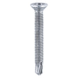 500 x TIMCO Window Fabrication Screws Countersunk PH Metric Thread Self-Drilling Point Zinc - M4 x 38