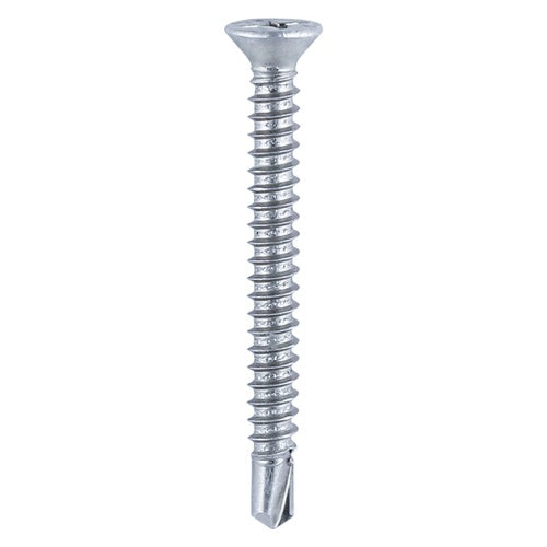 1000 x TIMCO Window Fabrication Screws Countersunk with Ribs PH Self-Tapping Self-Drilling Point Zinc - 3.9 x 13