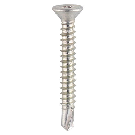 1000 x TIMCO Window Fabrication Screws Countersunk PH Self-Tapping Self-Drilling Point Zinc - 4.8 x 25