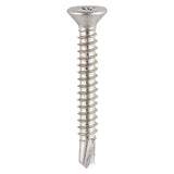 500 x TIMCO Window Fabrication Screws Countersunk PH Self-Tapping Self-Drilling Point Zinc - 4.8 x 45