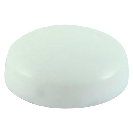 100 x TIMCO Two Piece Screw Caps White - To fit 3.5 to 4.2 Screw