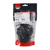 70 x TIMCO Drywall Fine Thread Bugle Head Black Screws - 4.8 x 90